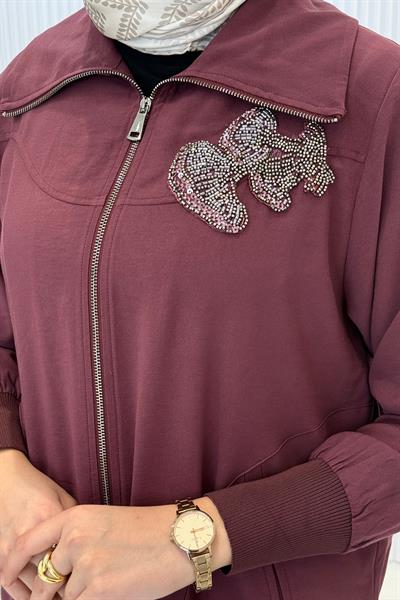 Behrem Büyük Beden Tesettür Kap Dut OTW2556