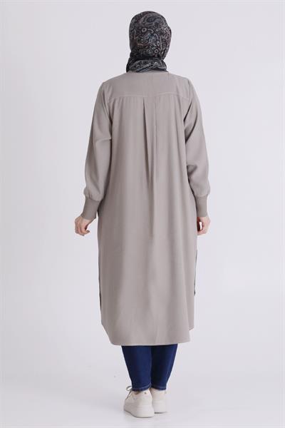 Behrem Büyük Beden Tesettür Kap kÜF OTW2553