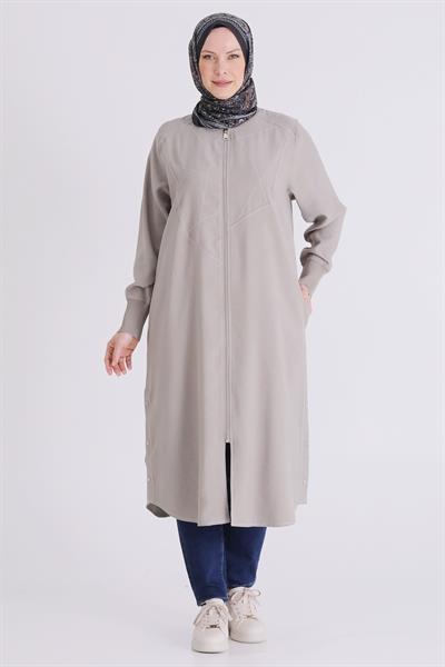 Behrem Büyük Beden Tesettür Kap kÜF OTW2553