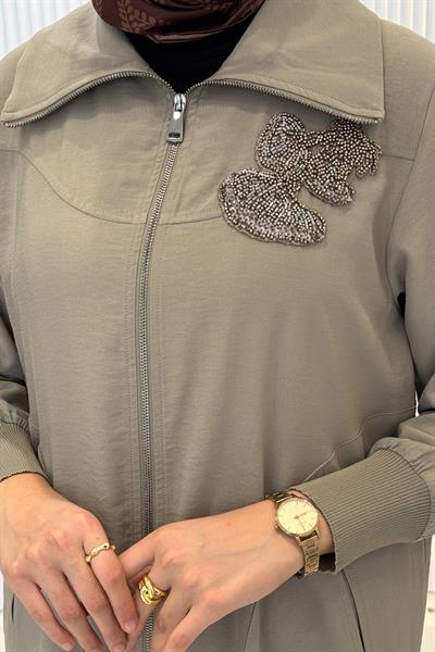 Behrem Büyük Beden Tesettür Kap kÜF OTW2556