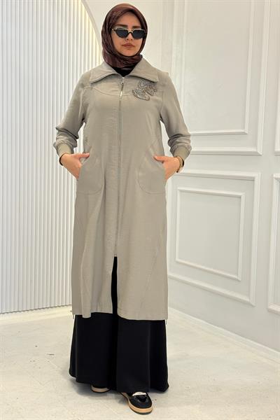 Behrem Büyük Beden Tesettür Kap kÜF OTW2556