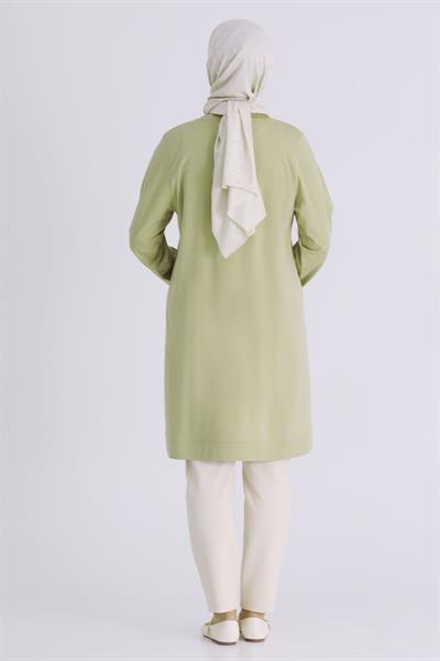 Behrem Büyük Beden Tesettür Tunik Ihlamur OTW20135