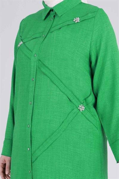 Behrem Büyük Beden Tunik Benetton OTW2335