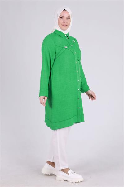 Behrem Büyük Beden Tunik Benetton OTW2335