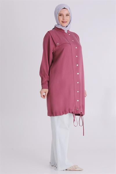 Behrem Büyük Beden Tunik Dut OTW2546