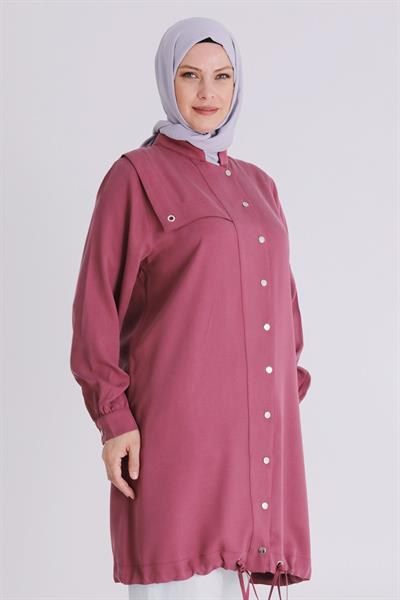 Behrem Büyük Beden Tunik Dut OTW2546