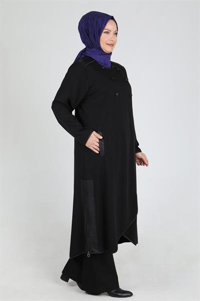 Behrem Çelik Örme Kap Siyah OTW25082