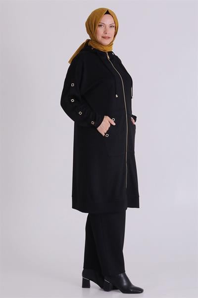 Behrem Pantolonlu Takım Siyah OTW3555