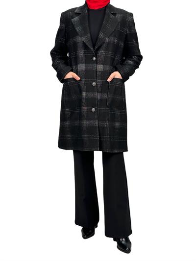 Büyük Beden Ceket Siyah OTW6041