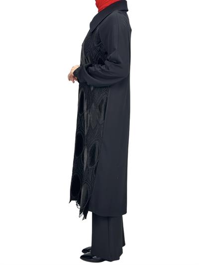 Büyük Beden Çelik Örme Kap Siyah OTW620