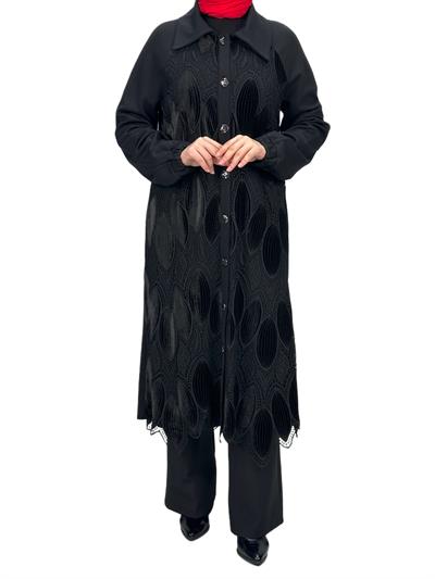 Büyük Beden Çelik Örme Kap Siyah OTW620