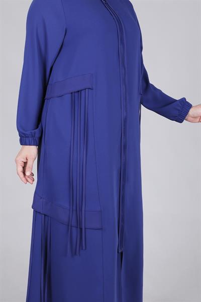 Büyük Beden Ferace Morcivert OTW28060