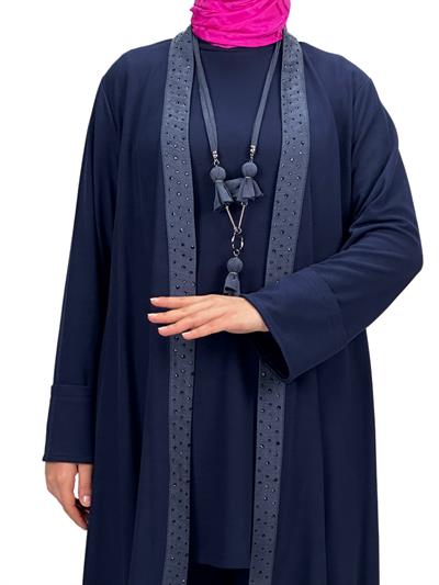 Büyük Beden İkili Takım Lacivert OTW43824