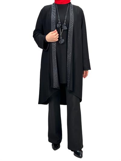 Büyük Beden İkili Takım Siyah OTW43824