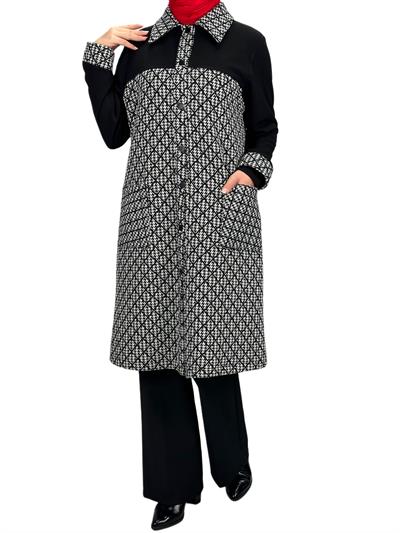 Büyük Beden Kap Siyah OTW6048