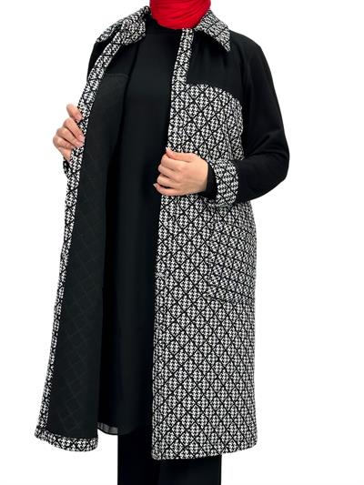 Büyük Beden Kap Siyah OTW6048