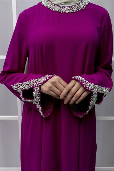 Büyük Beden Pantolonlu Takım Gül Kurusu OTW40945