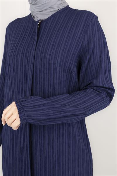 Büyük Beden Pantolonlu Takım Lacivert OTW2360