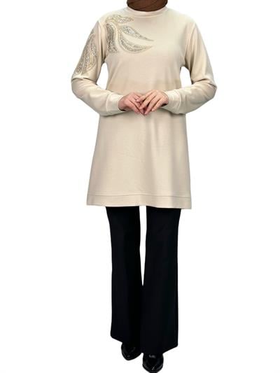 Büyük Beden Tunik Taş OTW2117