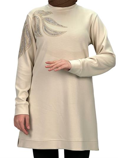 Büyük Beden Tunik Taş OTW2117