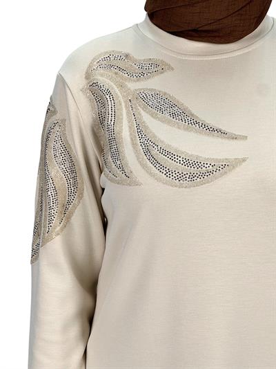 Büyük Beden Tunik Taş OTW2117