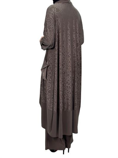 Büyük Beden Üçlü Takım Kahve OTW43813