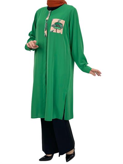 Büyük Beden Uzun Tunik Benetton OTW60665
