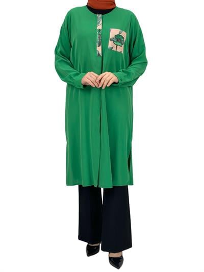 Büyük Beden Uzun Tunik Benetton OTW60665