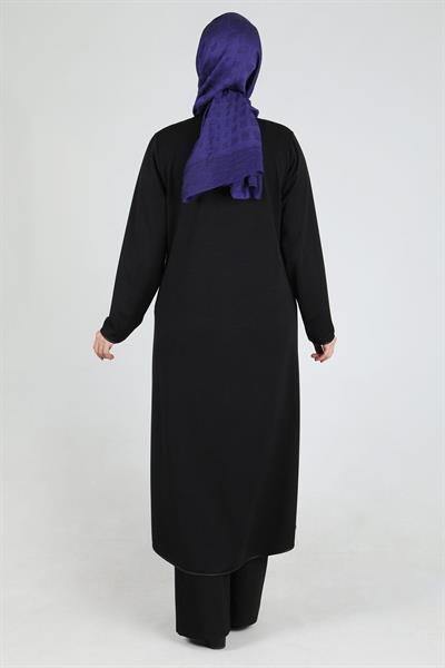 Çelik Örme Kap Siyah OTW25082