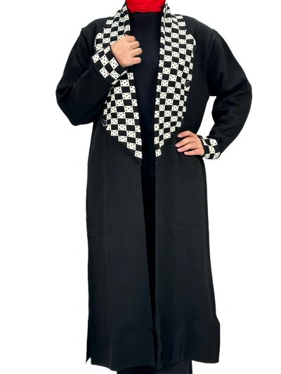 Çelik Örme Triko Hırka Siyah OTW116