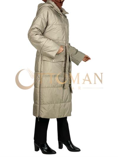 Cep Detaylı Şişme Mont Taş OTW222518