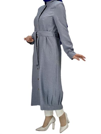 Çıtçıtlı Kap Gri OTW36228