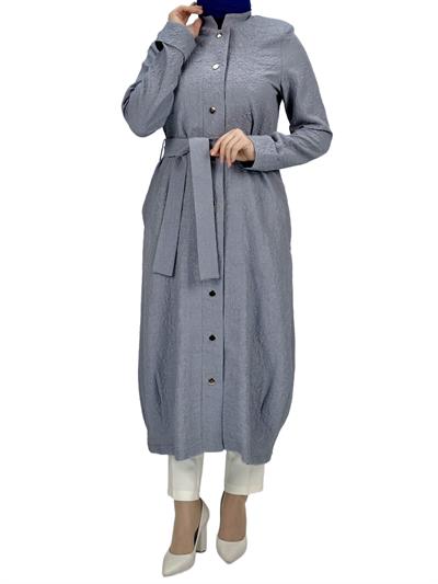 Çıtçıtlı Kap Gri OTW36228