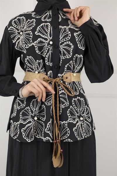 ETEKLİ TAKIM Siyah OTW44813