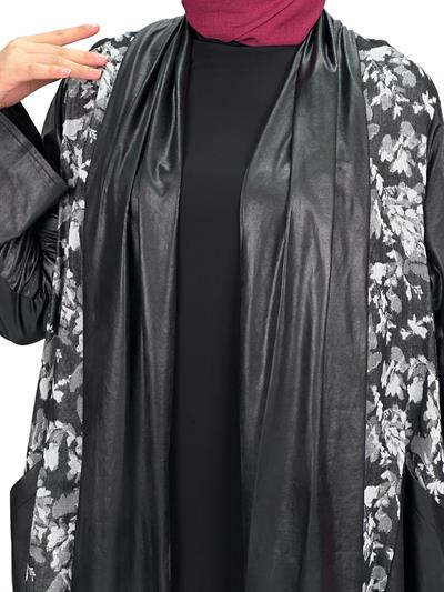 İç Tunik ve Kimono İkili Takım Siyah OTW43807