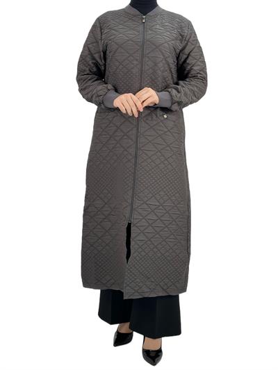 Jakar Dokuma Ribanalı Ceket Füme OTW5212