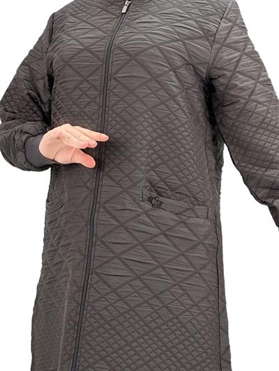 Jakar Dokuma Ribanalı Ceket Füme OTW5212