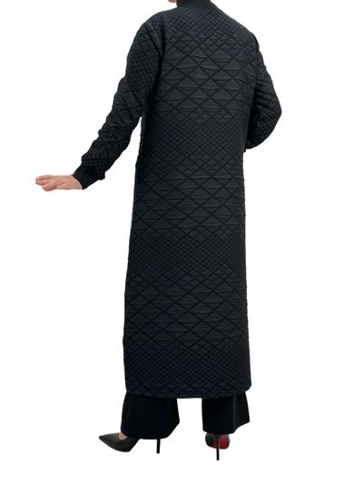 Jakar Dokuma Ribanalı Ceket Siyah OTW5212