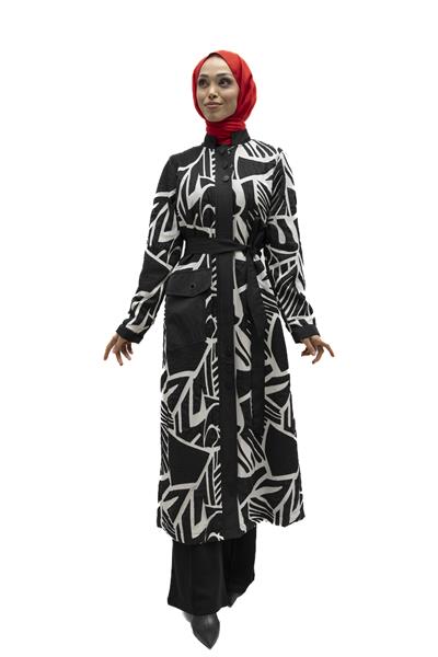 Kap Siyah-Beyaz OTW1516