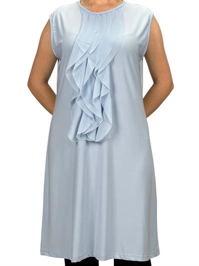 Kolsuz Volanlı İçlik Bebe Mavisi OTW8823