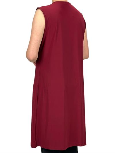 Kolsuz Volanlı İçlik Bordo OTW8823