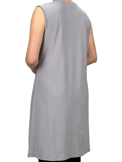 Kolsuz Volanlı İçlik Gri OTW8823