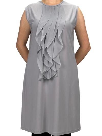 Kolsuz Volanlı İçlik Gri OTW8823