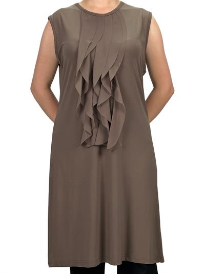 Kolsuz Volanlı İçlik Kahve OTW8823