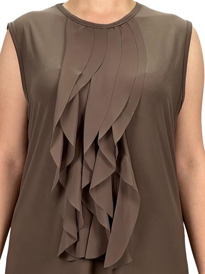 Kolsuz Volanlı İçlik Kahve OTW8823