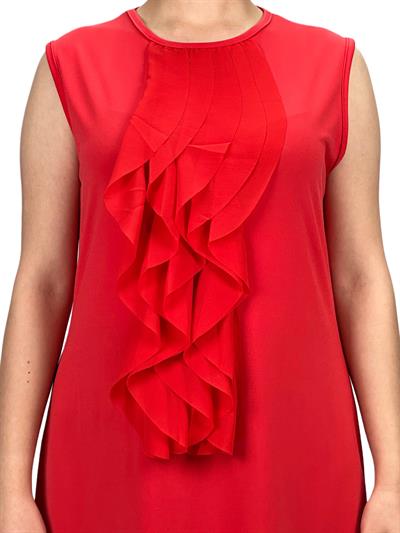 Kolsuz Volanlı İçlik Kırmızı OTW8823