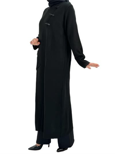 Kopça Detaylı Kap Siyah OTW2648