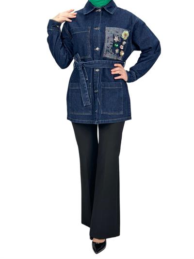 Kot Ceket Koyu Mavi OTW2016