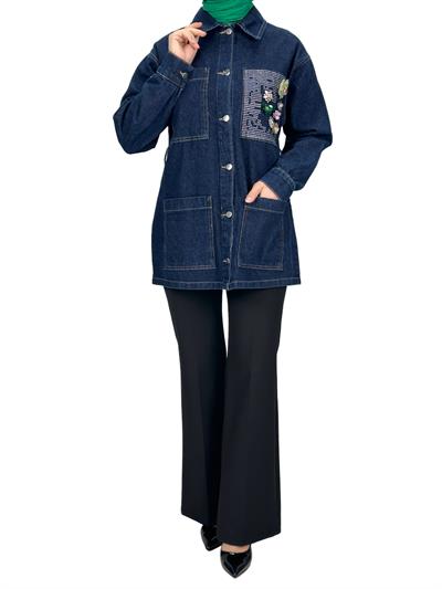 Kot Ceket Koyu Mavi OTW2016