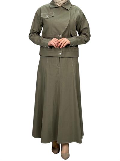 Kot Etekli Takım Haki OTW2292